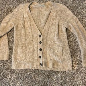 Beige cardigan